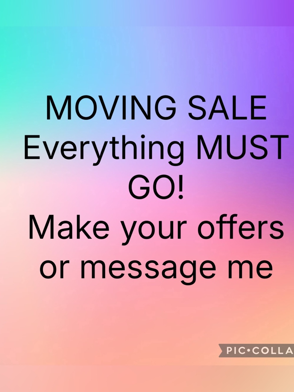 ‼️ MOVING SALE ‼️